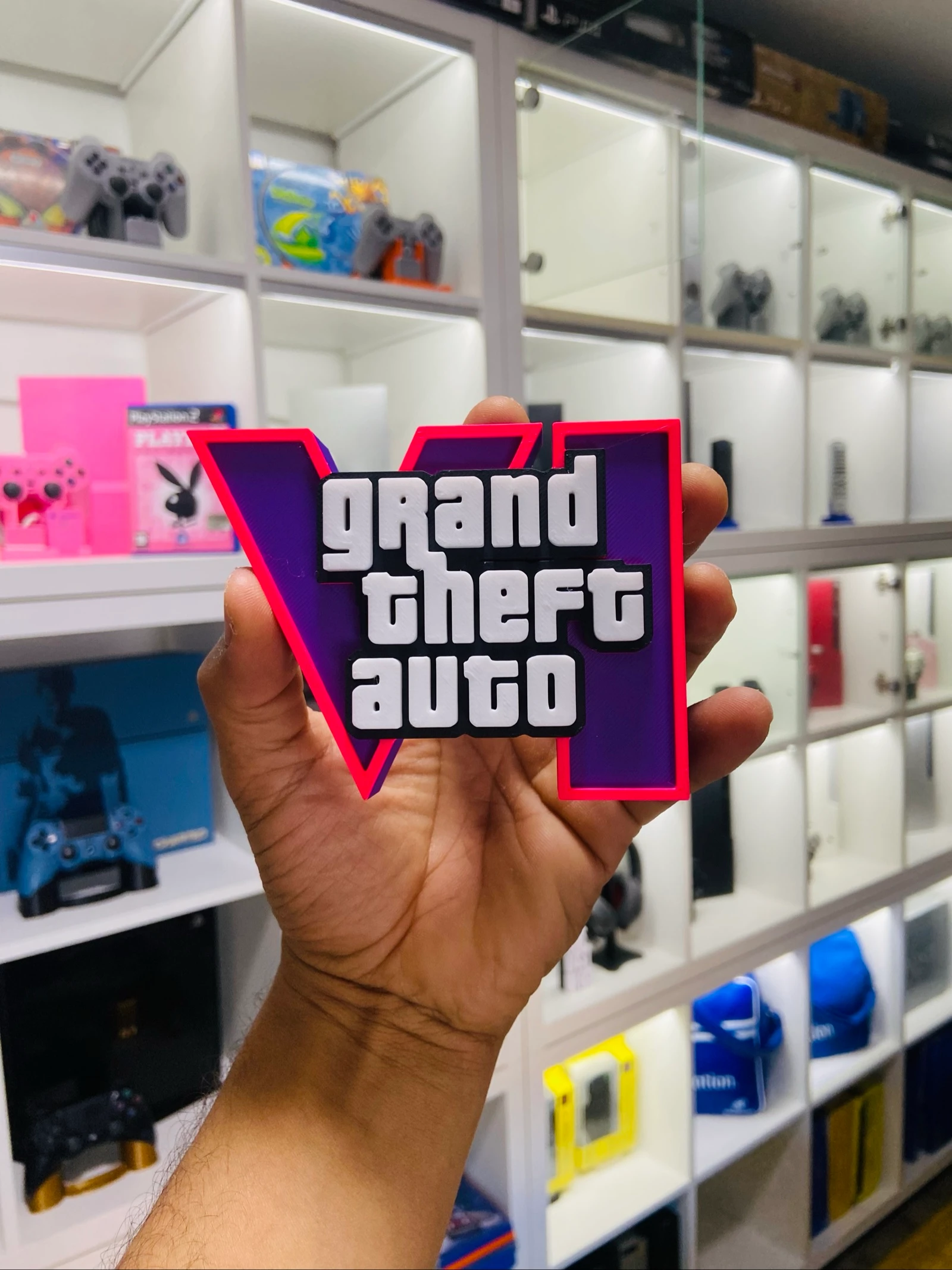 GTA 6 - Placa Decorativa de Mesa